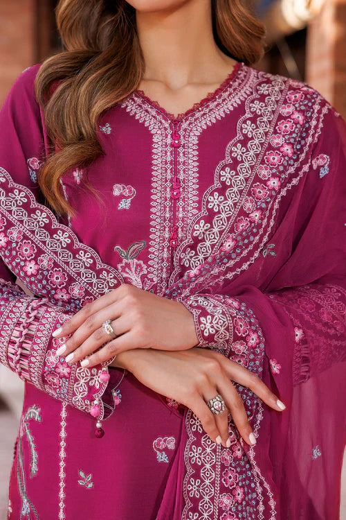 Farasha | Kaavish Lawn 24 | ROSY SOMBER - House Of Anaya