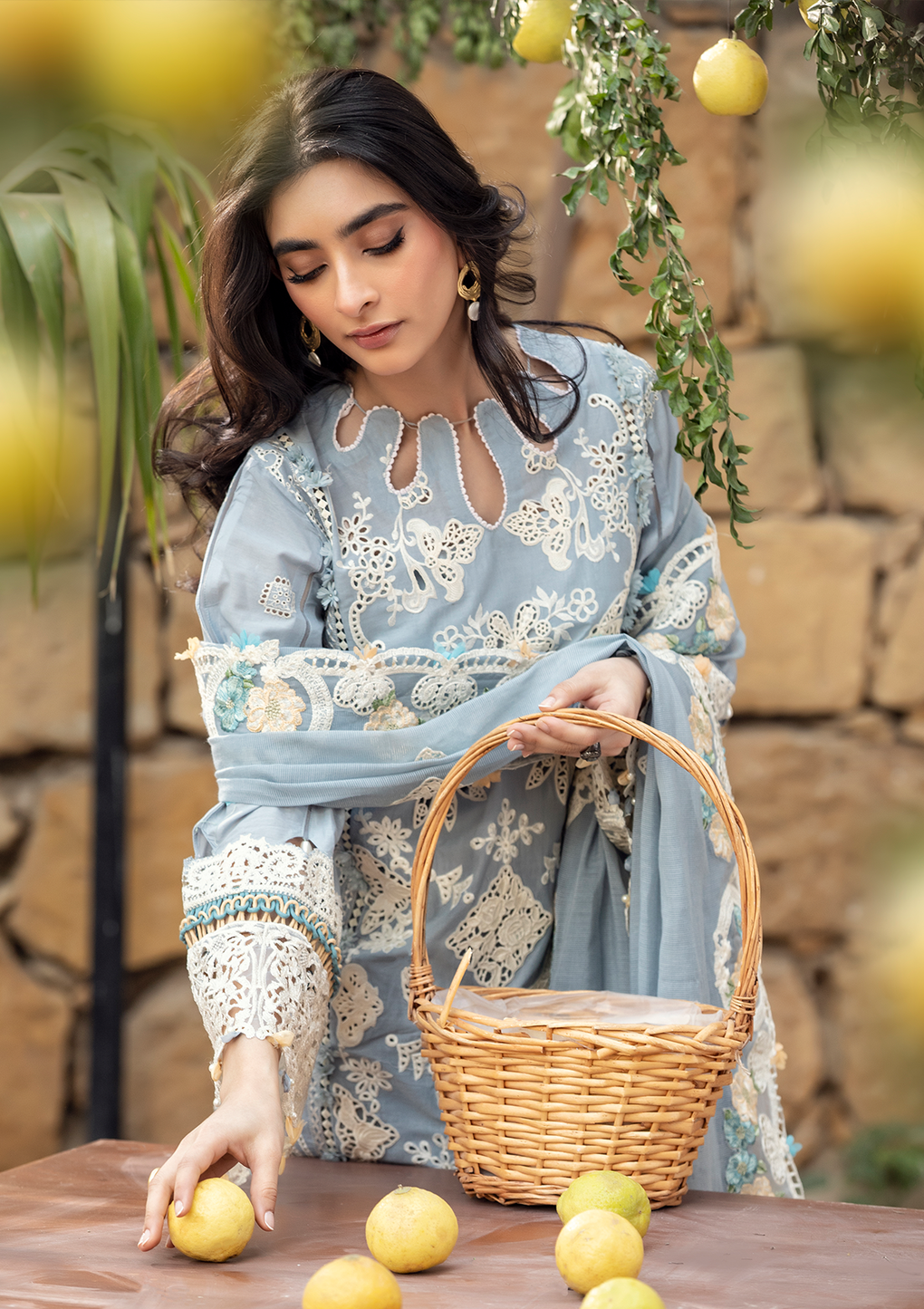 Elaf Premium | Luxury Lawn 25 | ELM-7B MAHVEEN