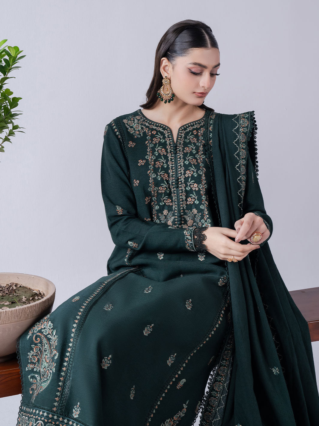 Faiza Faisal | Winter Edit 2024 | AVA - House Of Anaya