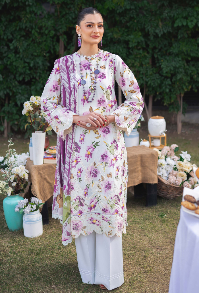 Humdum | Gardenia Lawn 24 | Printkari Lawn PLG 10 - House Of Anaya
