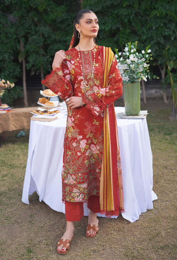 Humdum | Gardenia Lawn 24 | Printkari Lawn PLG 03 - House Of Anaya