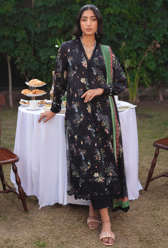 Humdum | Gardenia Lawn 24 |Printkari Lawn - PLG 01 - House Of Anaya
