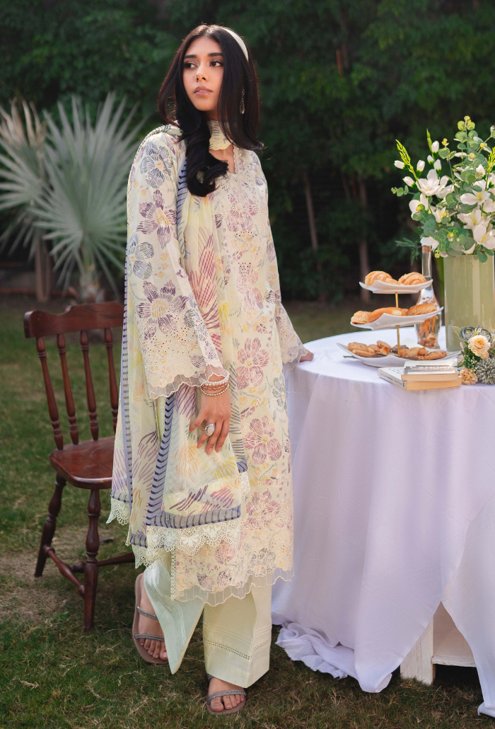 Humdum | Gardenia Lawn 24 |Printkari Lawn - PLG 05 - House Of Anaya