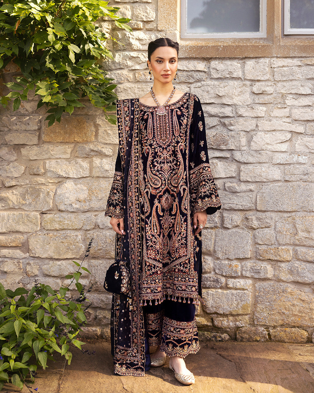 Faiza Saqlain | Adeen Formals | Divone - House Of Anaya