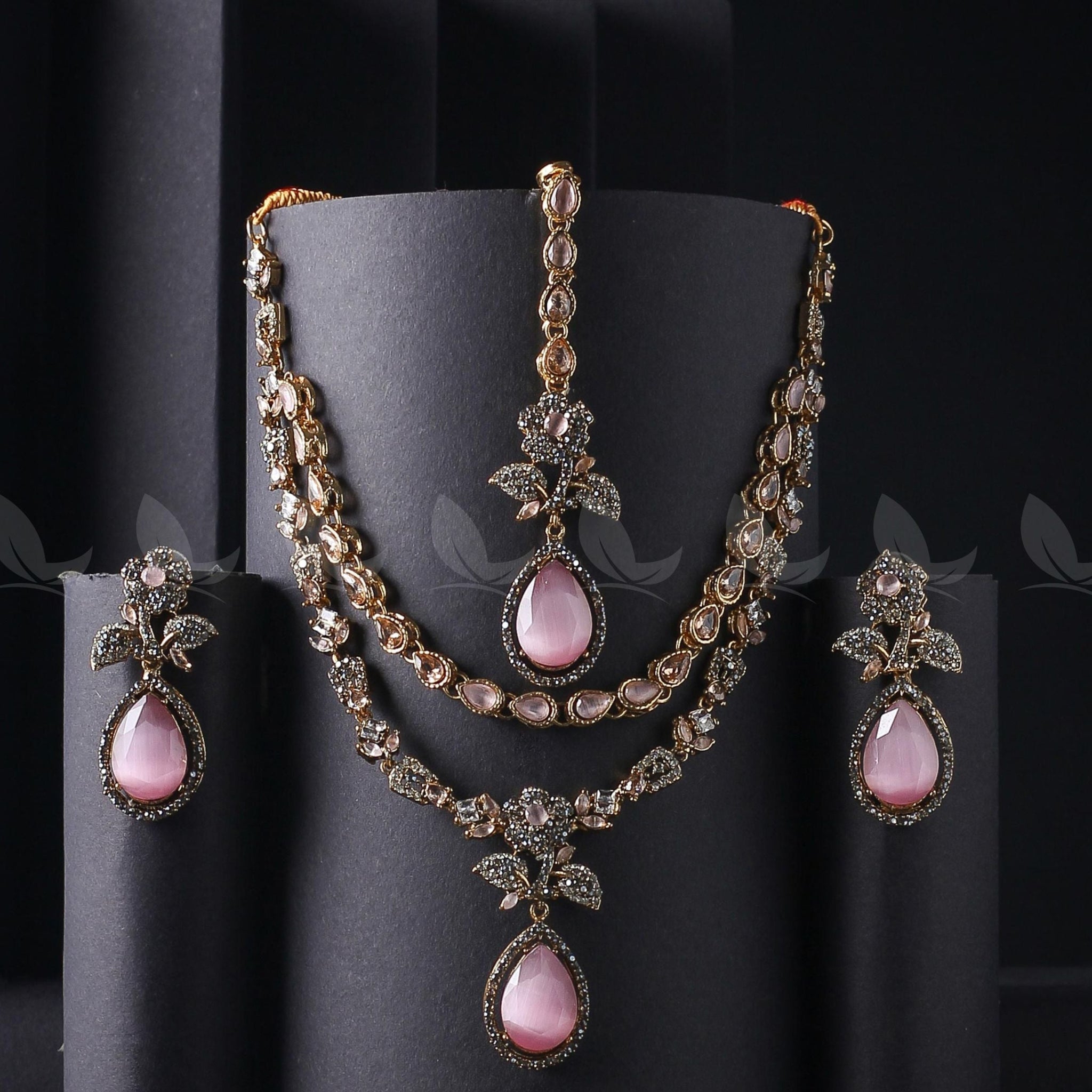 Amelia Necklace Set - House Of Zarish