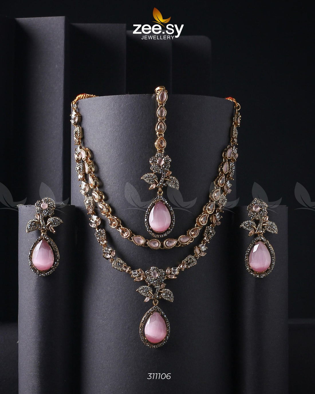 Amelia Necklace Set - House Of Zarish