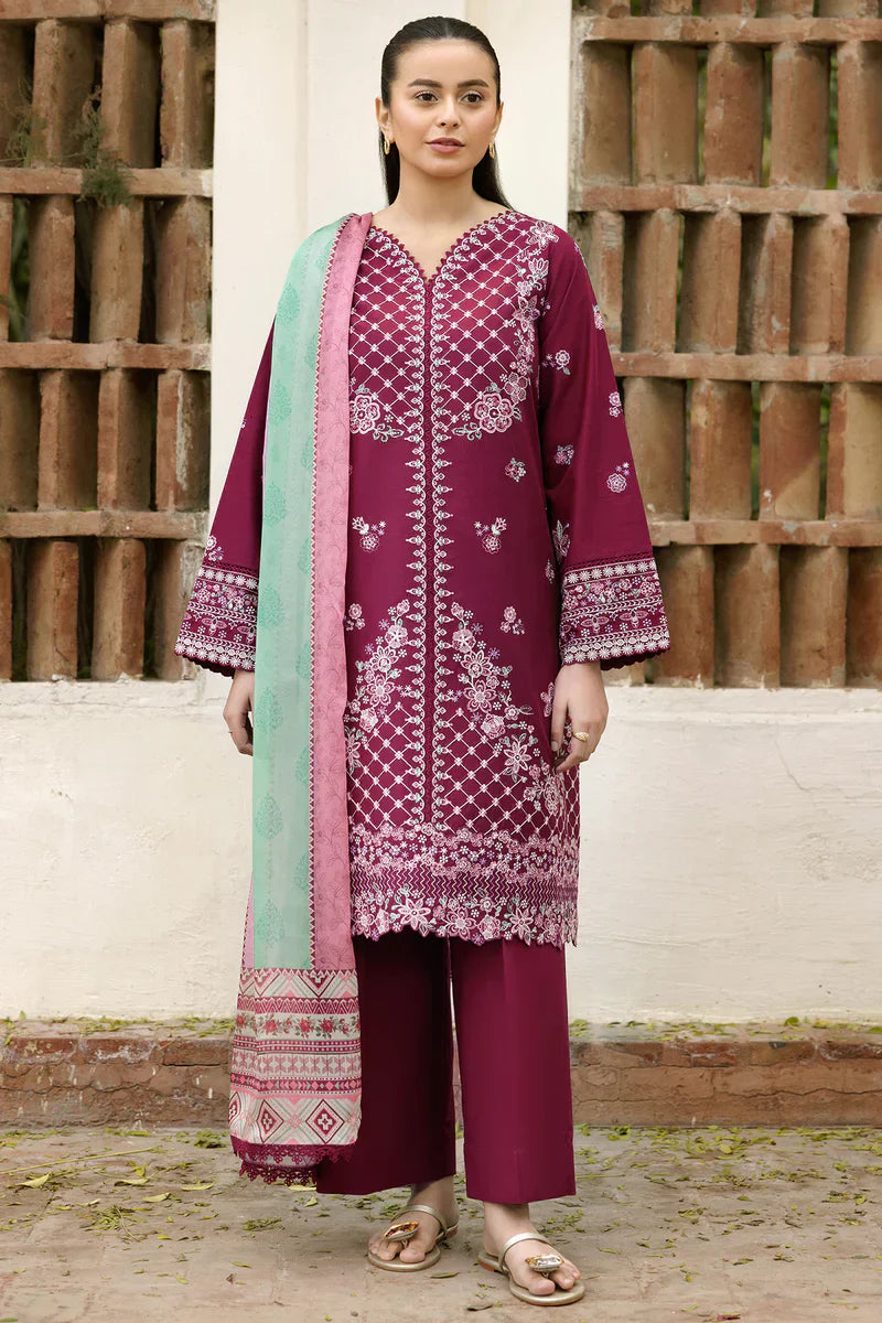 Farasha | Summer weaves| Satin Ruby