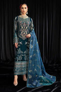 Nureh | Maya Velvet 23 | Lehar - House Of Anaya