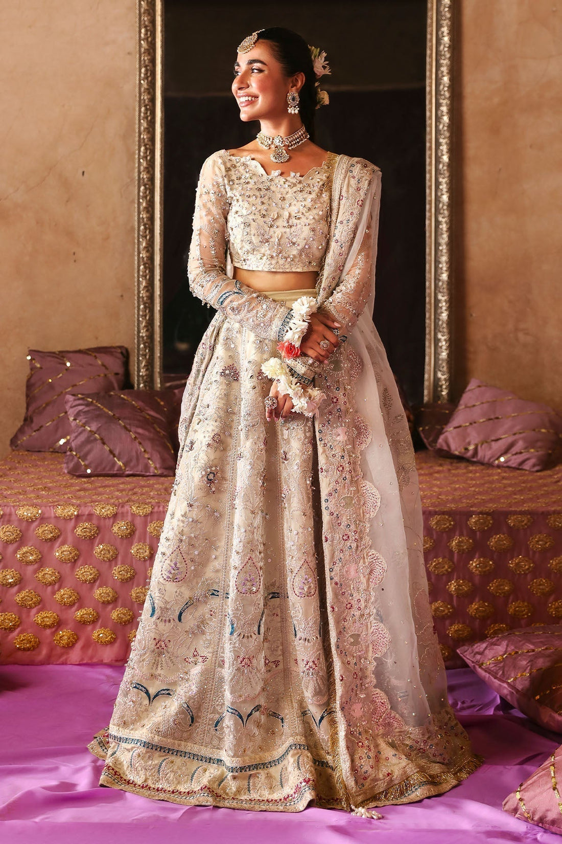 Nureh | Jhoomro Wedding Formals | NL-72 CHANDNI - House Of Anaya