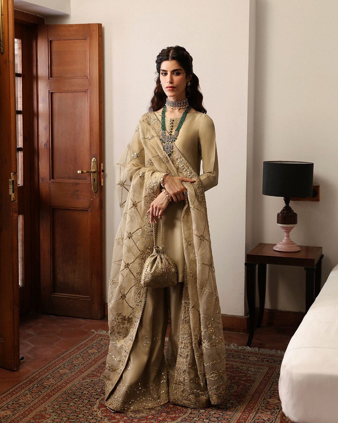 Faiza Saqlain | Mehermah Luxe Formals | Nainsi - House Of Anaya