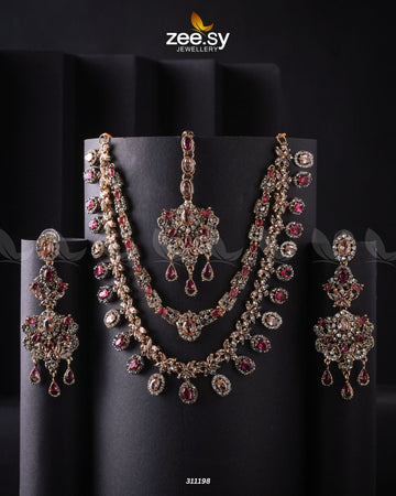 Zarqa Necklace - House Of Zarish