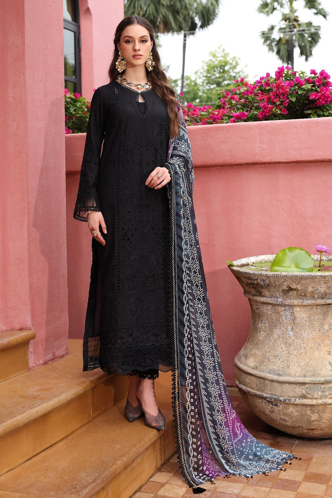 Nureh | Bazaar Lawn 25 | NE-110 - House Of Anaya