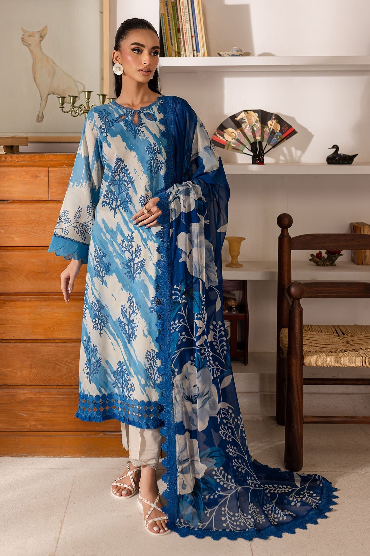 Nureh | Printed Lawn 25 | SP-148