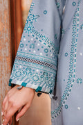 Farasha | Dastoor Embroidered Lawn SS24 | BERYL Black - House Of Anaya
