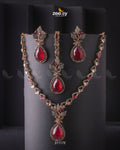 Opal Necklace Set - House Of Zarish