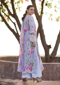 Elaf Premium | Prints Chikankari 24 | 04A OCEAN BLOSSOMS - House Of Anaya
