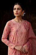 Cross Stitch | Premium Lawn 24 | APRICOT CHARM - House Of Anaya