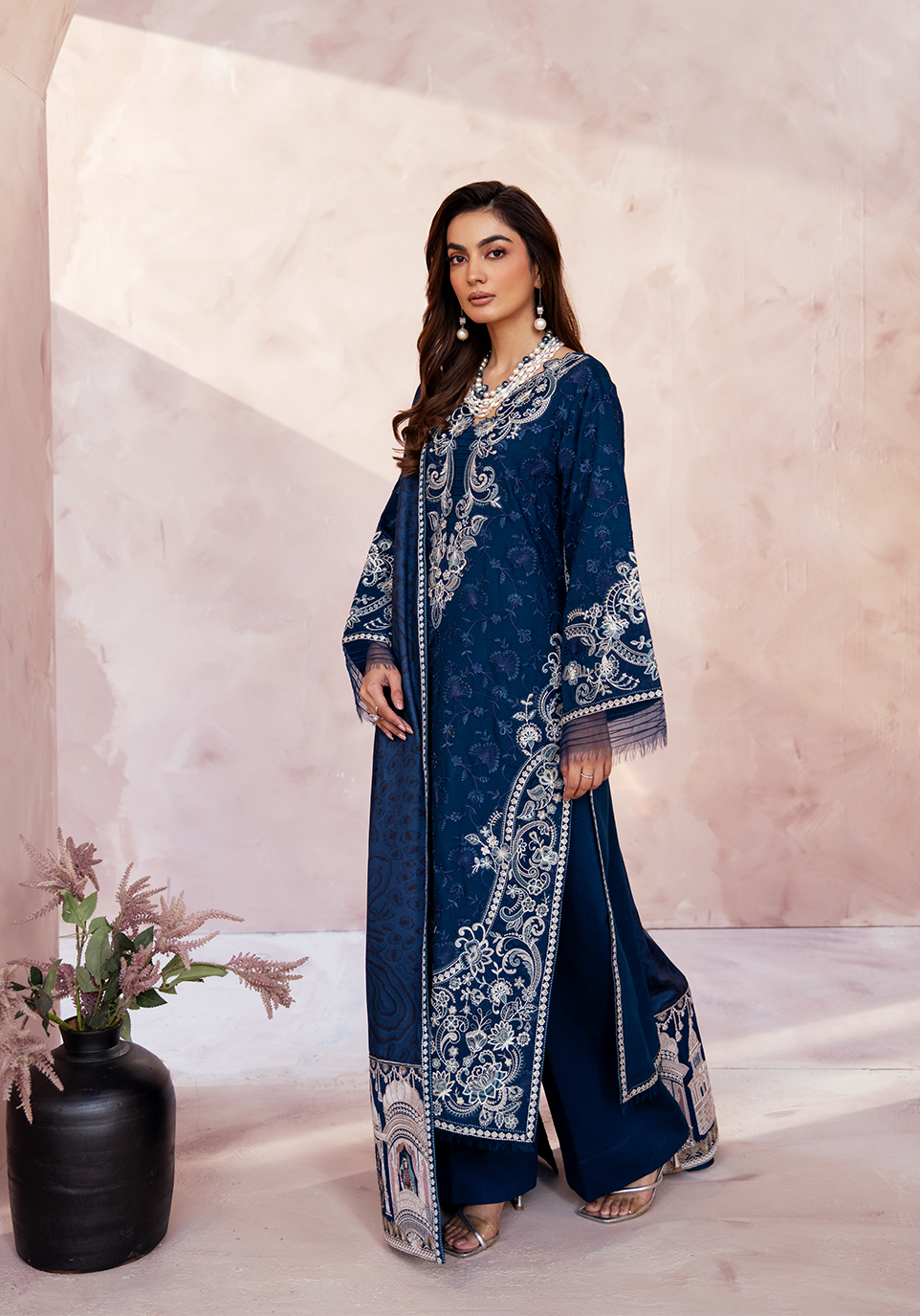 Zarqash | The Winter Luxe Pret | MIDNIGHT PAVILION