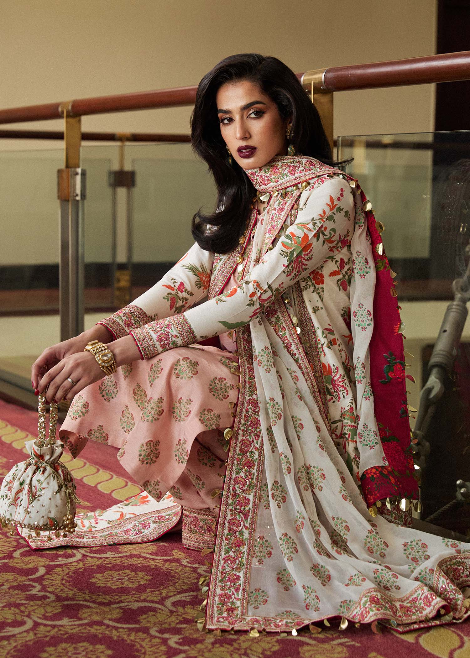 Hussain Rehar | Luxury Pret SS 24 | Aaji - House Of Anaya