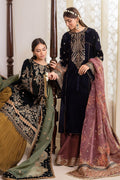 EMBROIDERED VELVET UF-424 - Riwayat-e-khas