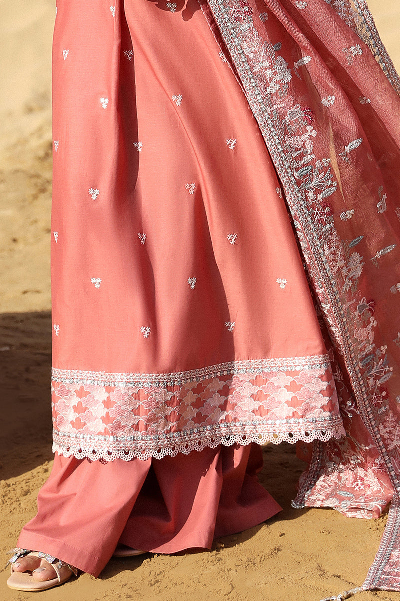 Cross Stitch | Eid Lawn 24 | MULBERRY BLUSH - House Of Anaya
