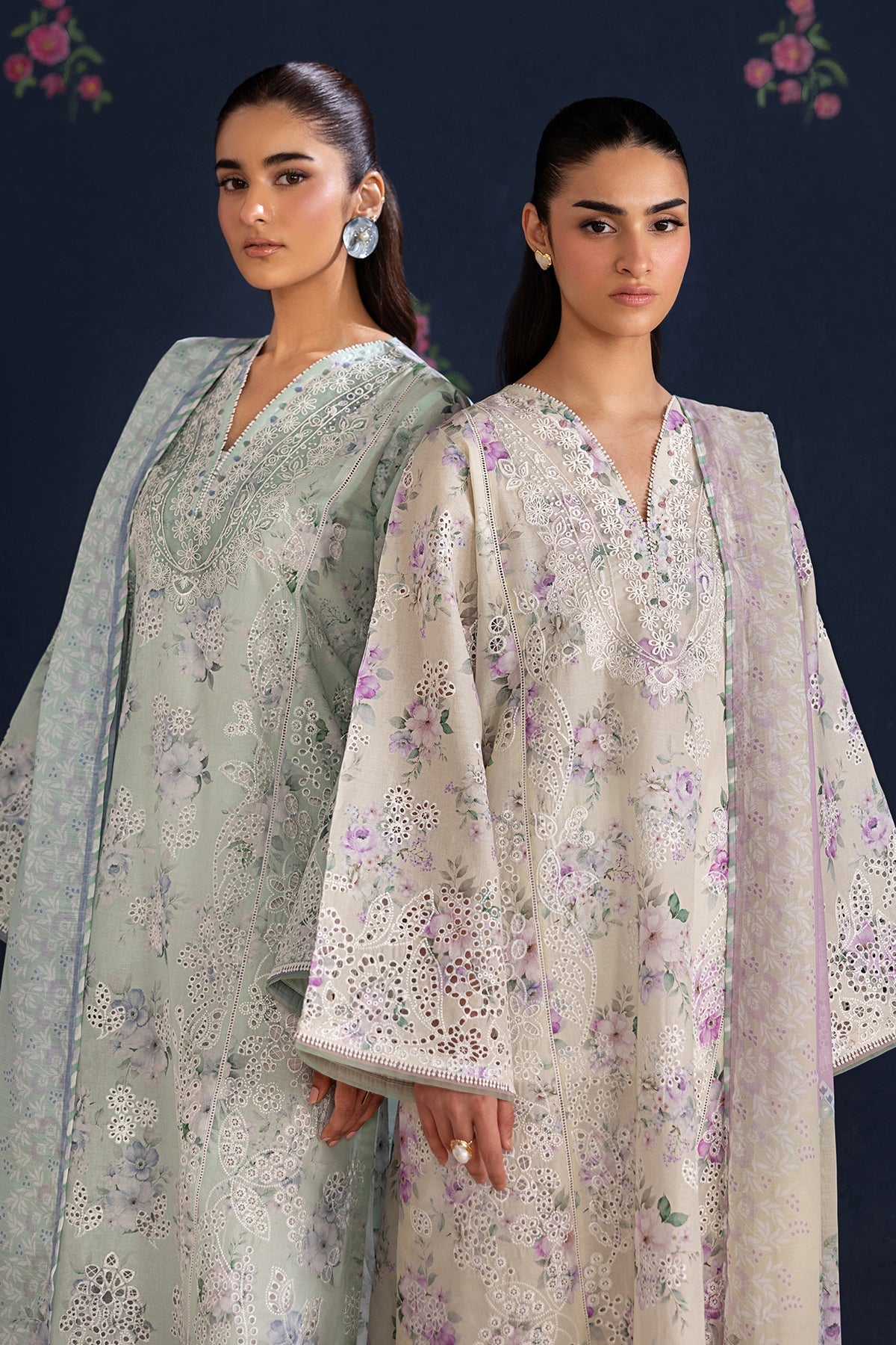 Baroque | Embroidered Lawn | SF-4469
