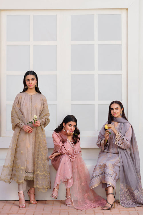Baroque | Luxury Pret 24 | LAWN UF-642 - House Of Anaya