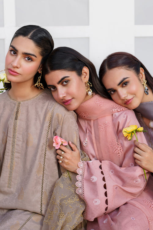 Baroque | Luxury Pret 24 | LAWN UF-642 - House Of Anaya