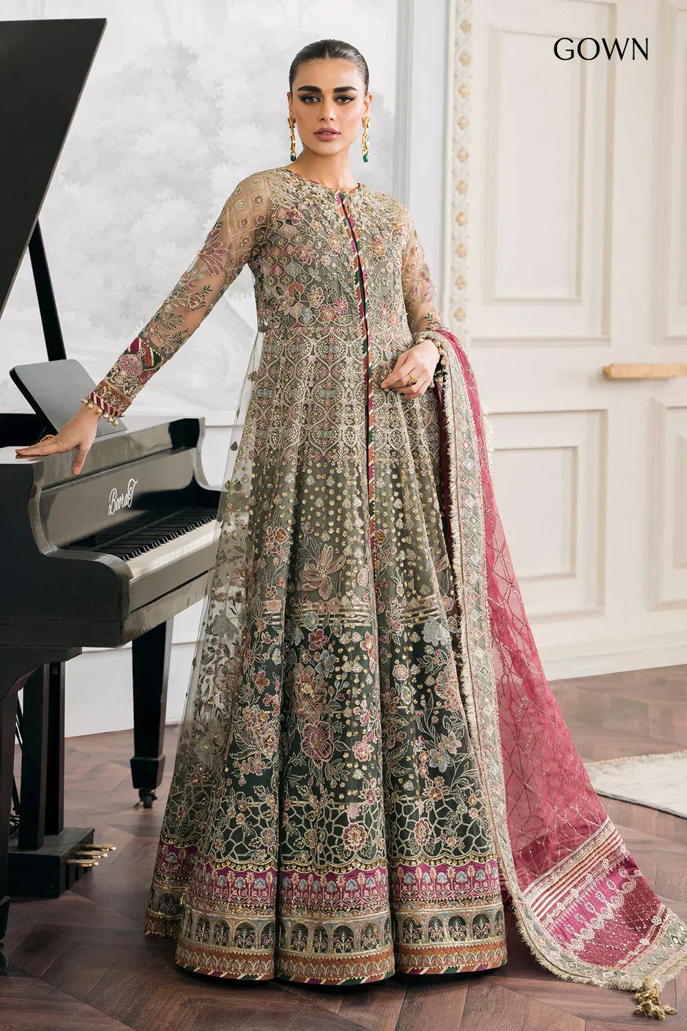 Baroque | Chantelle Embroidered Collection 2024 | CH12-02 - House Of Anaya