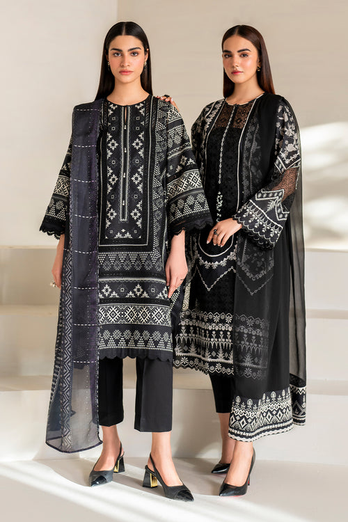 Baroque | Luxury Pret 24 | LAWN UF-671 - House Of Anaya