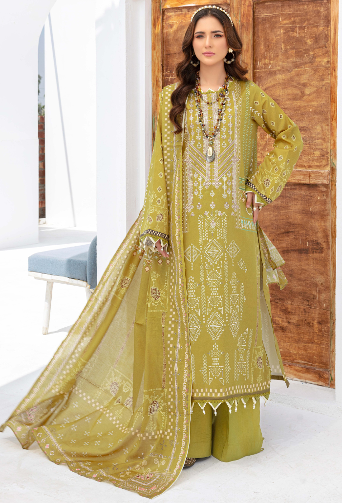 Humdum | Saira Bano Lawn 24 | D04 - House Of Anaya