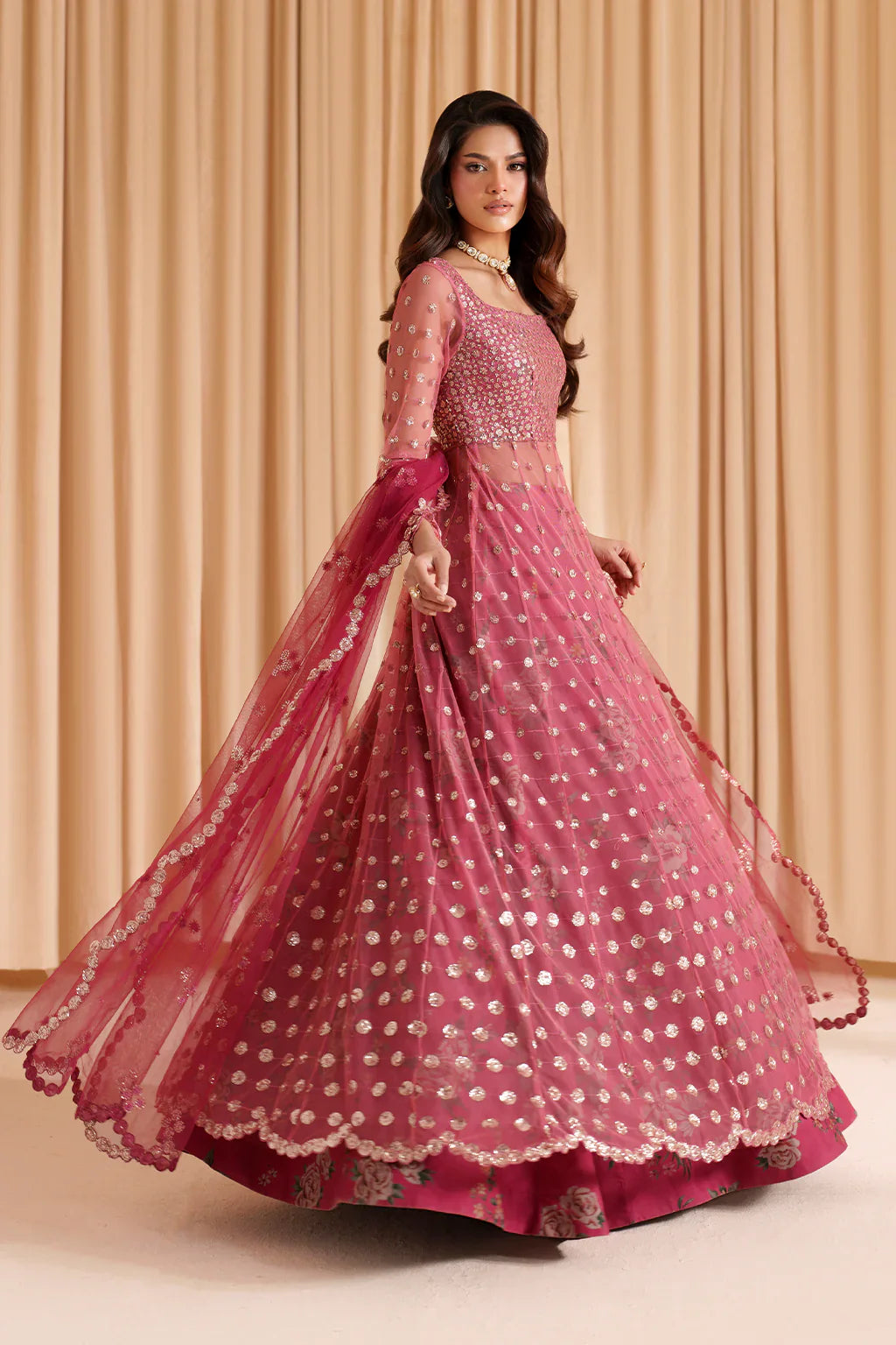 Iznik | Chinon Chiffon | CC-72 Embroidered Net