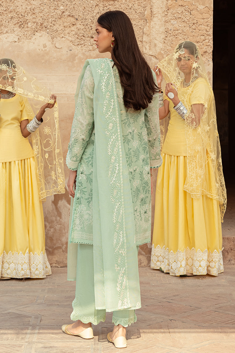 Cross Stitch | Premium Lawn 24 | ICE LILY - House Of Anaya
