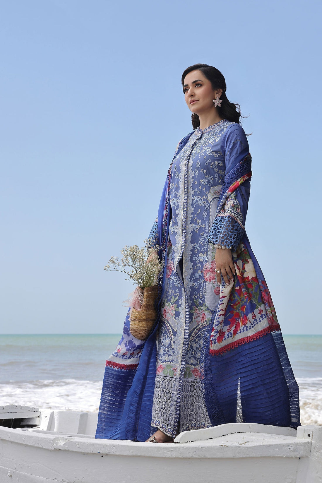 Maryam Hussain | Luxury Lawn 24 | AYRA - House of Zarish