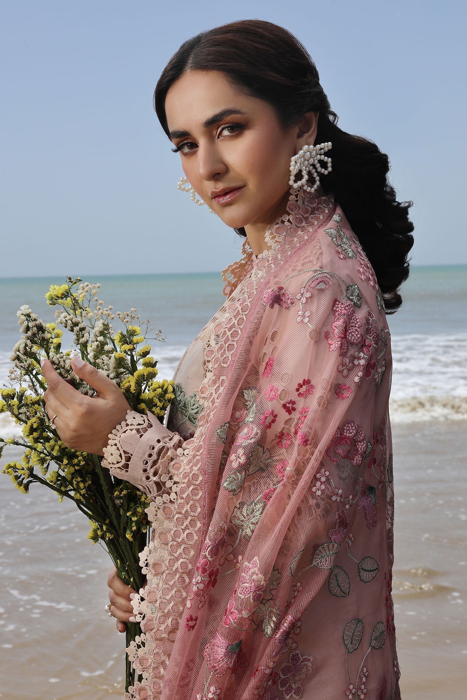 Maryam Hussain | Luxury Lawn 24 | MAYA - House of Zarish