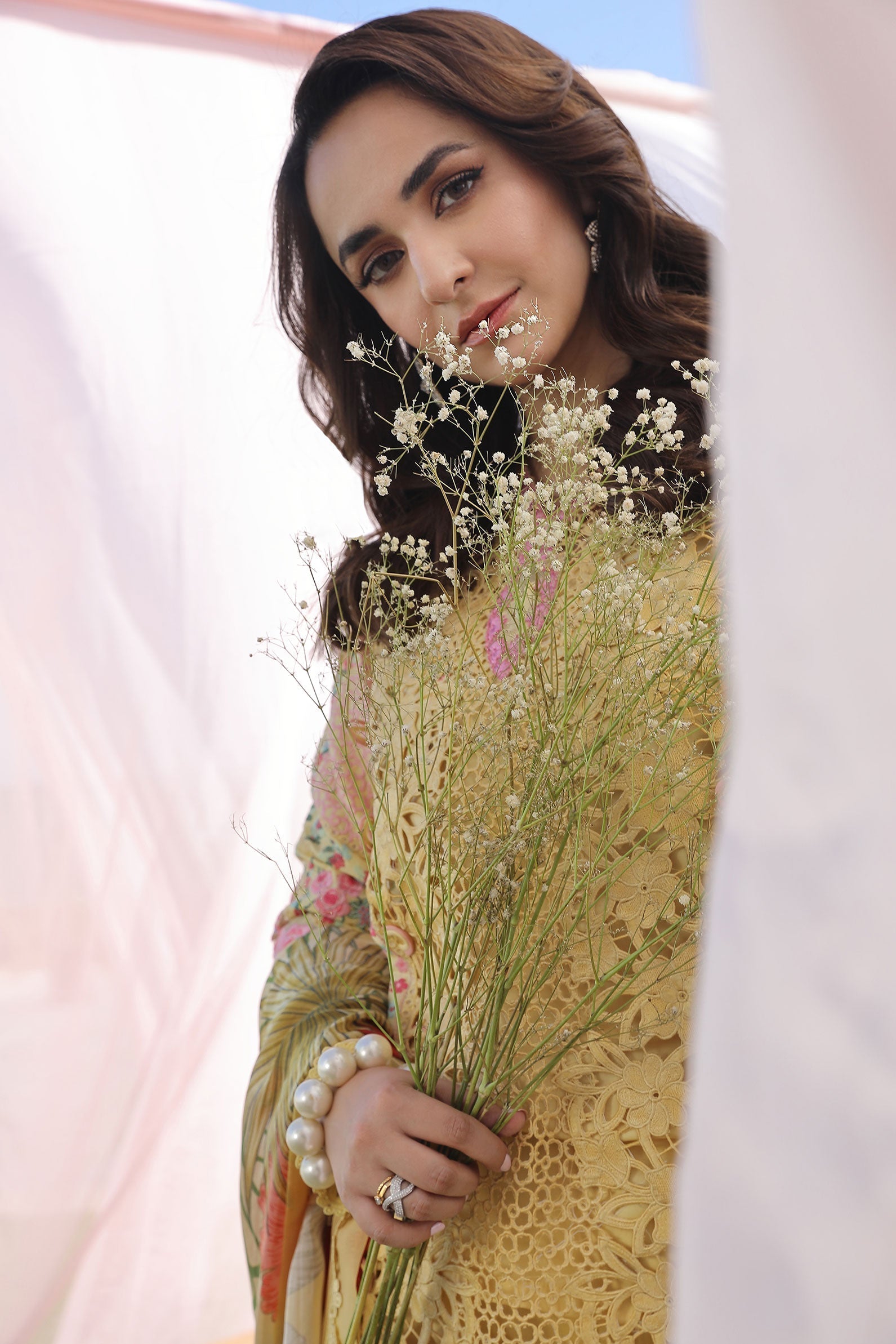 Maryam Hussain | Luxury Lawn 24 | TROPICA - House of Zarish