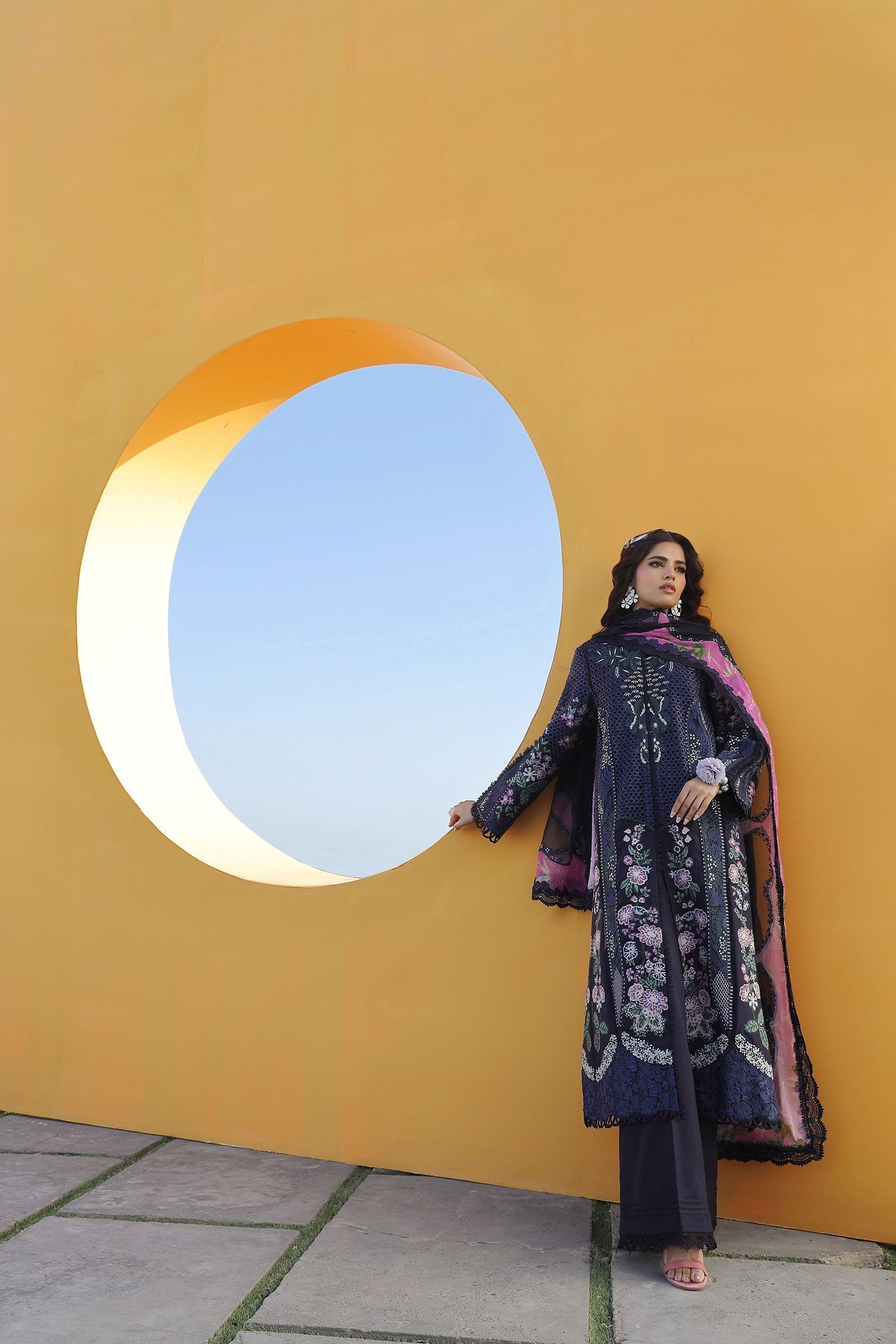 Maryam Hussain | Luxury Lawn 24 | ZOYA - House of Zarish