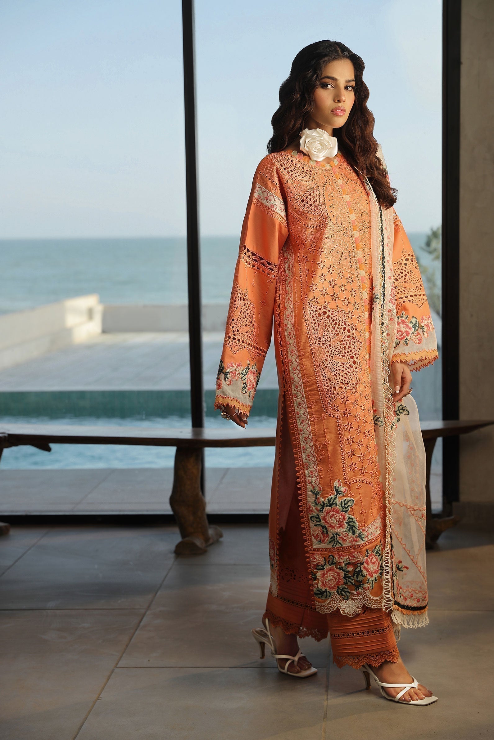 Maryam Hussain | Luxury Lawn 24 | XURI - House of Zarish