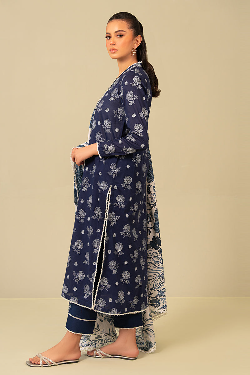 Cross Stitch | Daily Wear Lawn | CS-08 - House Of Anaya
