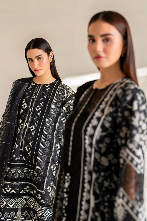 Baroque | Luxury Pret 24 | LAWN UF-671 - House Of Anaya