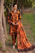 Alizeh | Sheen Lawn Prints 24 | MARIGOLD - House Of Anaya