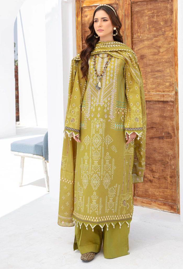 Humdum | Saira Bano Lawn 24 | D04 - House Of Anaya