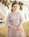 Gulaal | Wedding Formals | CLAIR EMBROIDERED NET 3-PIECE SUIT WS-05 - House Of Anaya