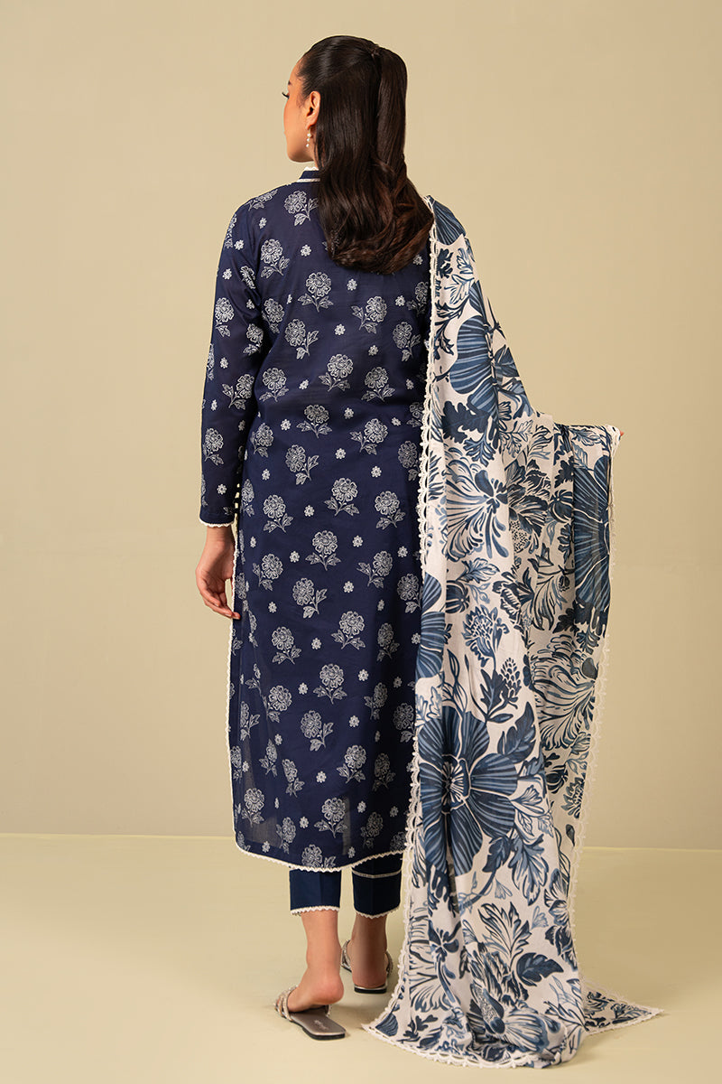 Cross Stitch | Daily Wear Lawn | CS-08 - House Of Anaya