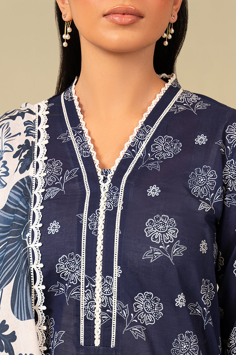 Cross Stitch | Daily Wear Lawn | CS-08 - House Of Anaya