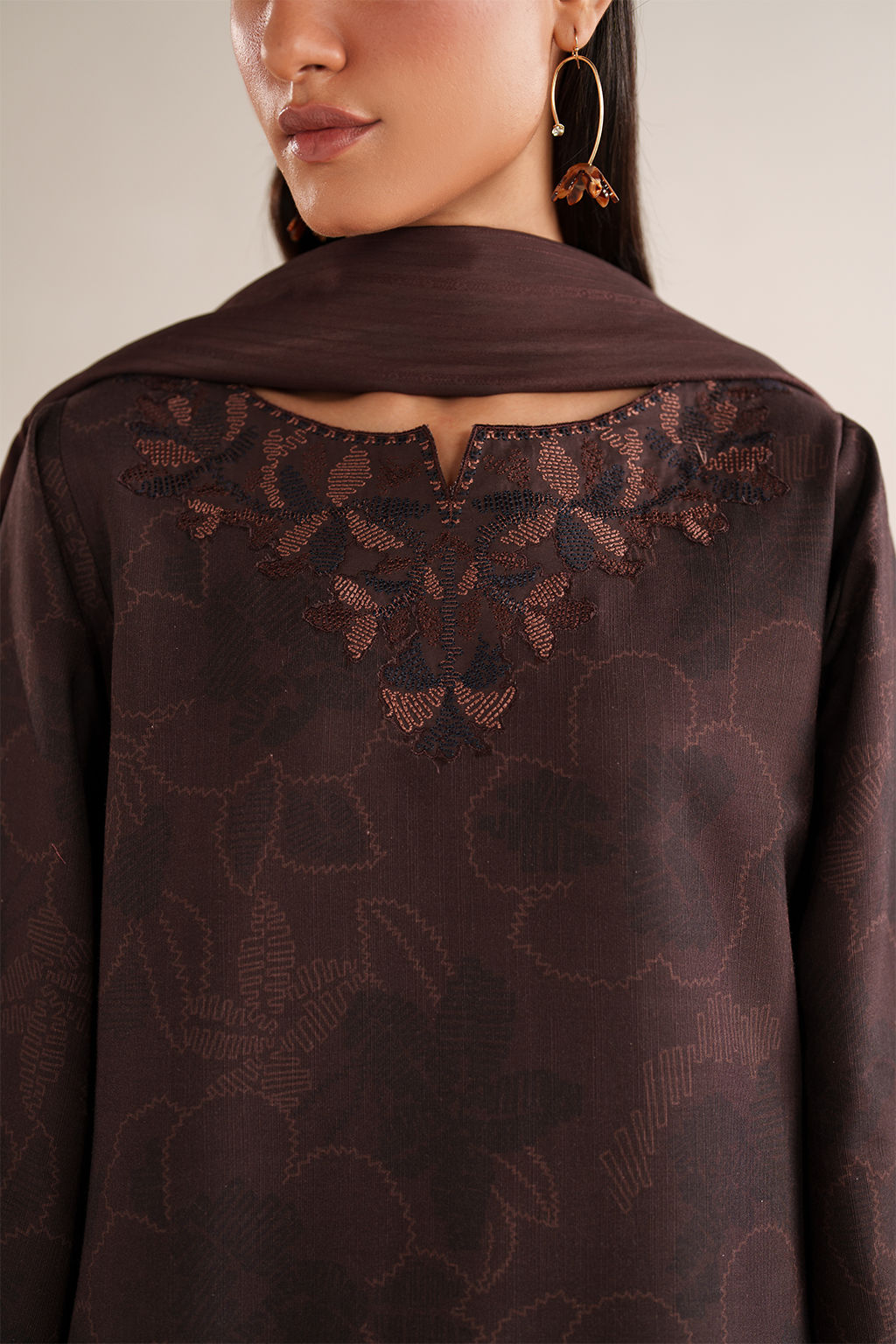 Iznik | Winter Chapter 25 | UE-574 Printed Khaddar