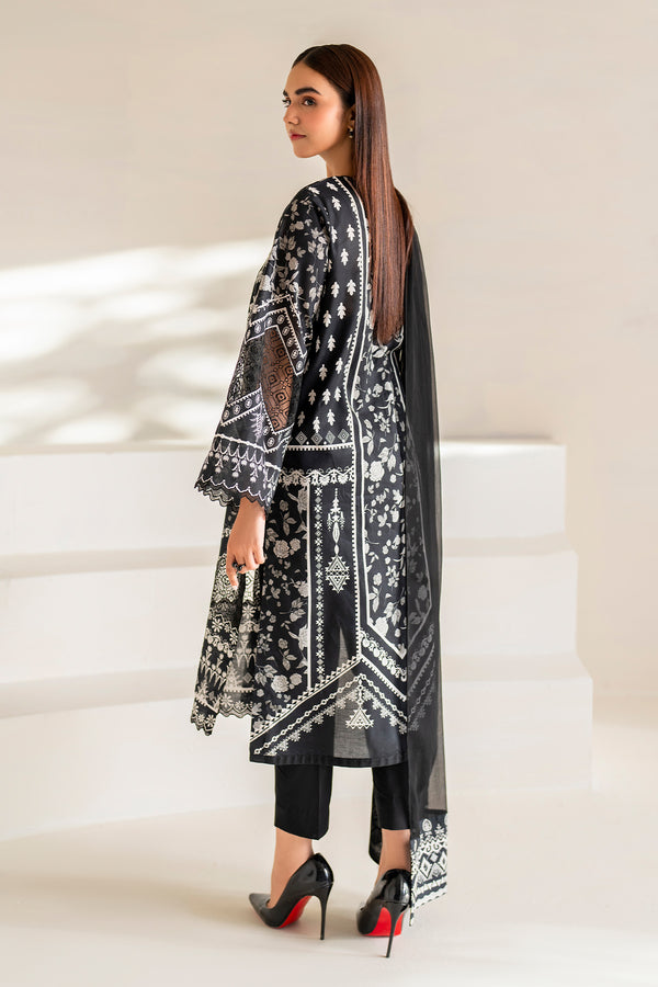 Baroque | Luxury Pret 24 | LAWN UF-671 - House Of Anaya