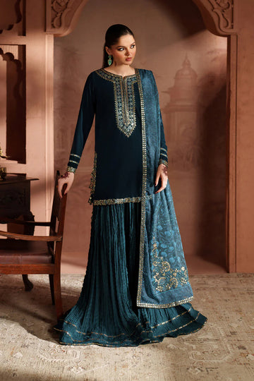 IZNIK | Raagni Velvet Formals | IV-64 Embroidered Velvet