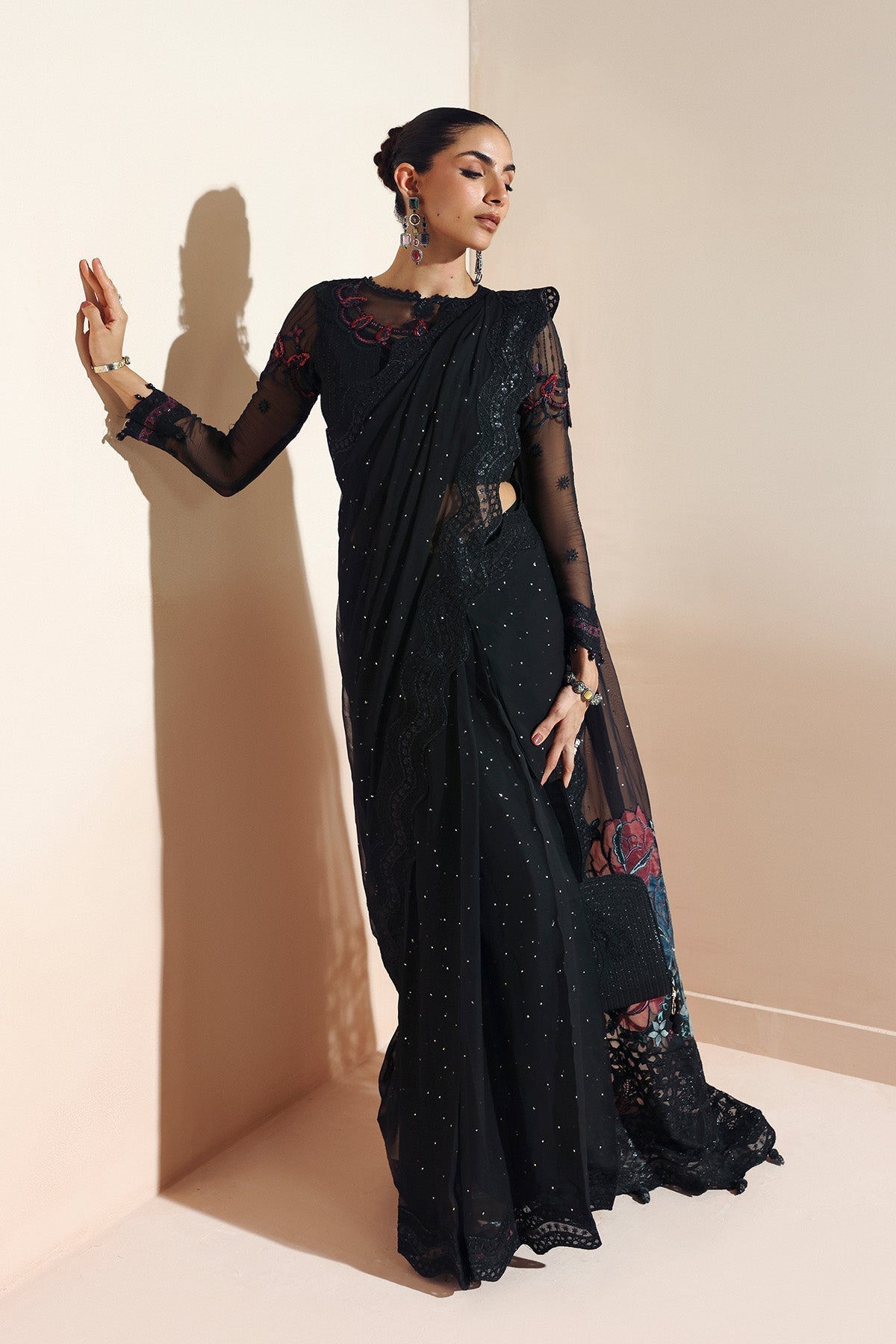 Alizeh | Aymal Luxury Bamber Chiffon | MEERAB