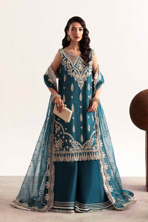 Akbar Aslam | Luxury Formals 25 | Teal
